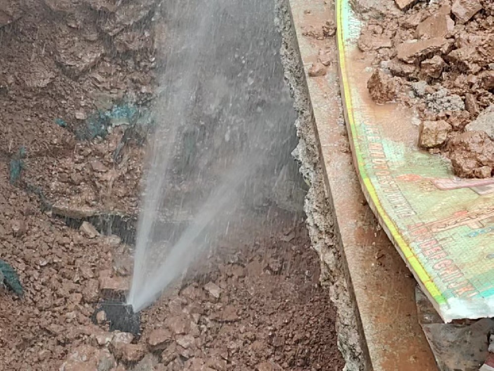 景洪市消防水管漏水检测定点开挖
